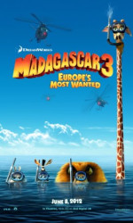 Madagascar 3 Europe's Most Wanted poster
