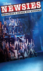 Disney's Newsies the Broadway Musical poster
