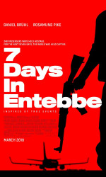 7 Days in Entebbe (2018) poster