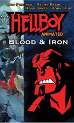 Hellboy Animated Blood and Iron poster