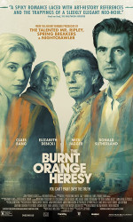 The Burnt Orange Heresy (2019) poster