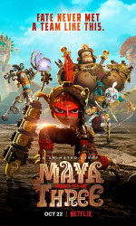 Maya and the Three (2021) poster