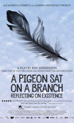 A Pigeon Sat on a Branch Reflecting on Existence poster